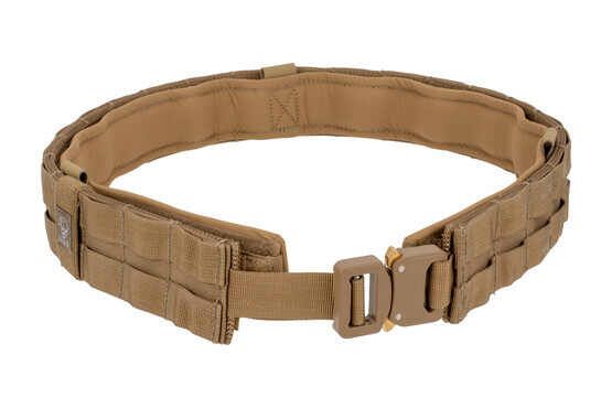 Grey Ghost Gear UGF Battle Belt with Padded Inner in coyote brown